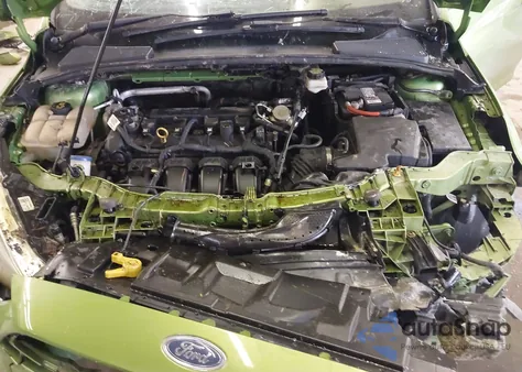 2018 Ford Focus Se из США, поврежденный, VIN 1FADP3F21JL310087